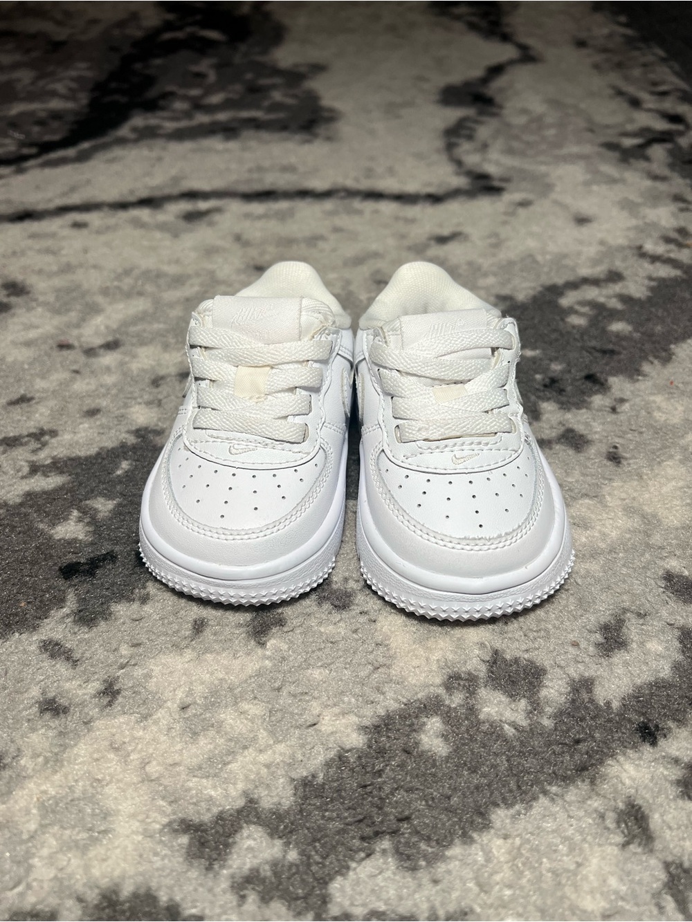 Nike Kids White Low-Top Sneakers